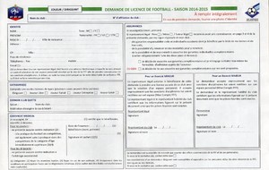 SIGNATURES DES LICENCES