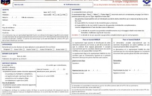 SIGNATURES DES LICENCES 2015/2016