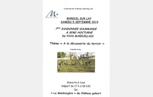 Rando Gourmande MSC