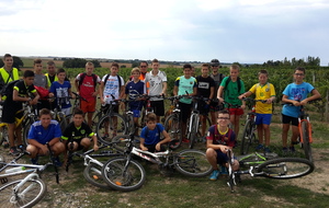 sortie VTT pour les U15