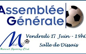 ASSEMBLEE GENERALE DU MSC