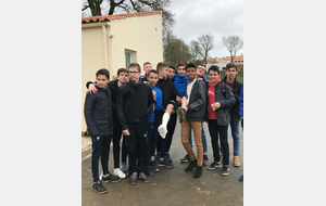 FÉLICITATIONS AUX U15!