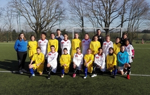 JOURNEE POSITIVE POUR NOS U14 Féminines