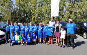 REMISE DE MAILLOTS POUR LES U 13