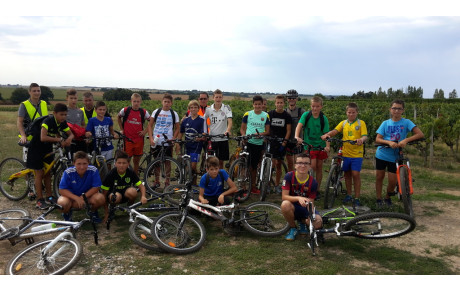 sortie VTT pour les U15