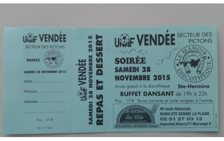 Soirée des Arbitres