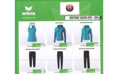 Collection femmes ERIMA MSC