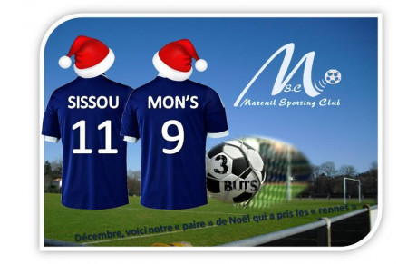 BUTEURS DU MOIS DE DÉCEMBRE