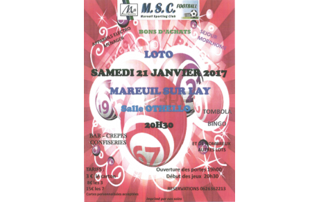 LOTO DU MSC