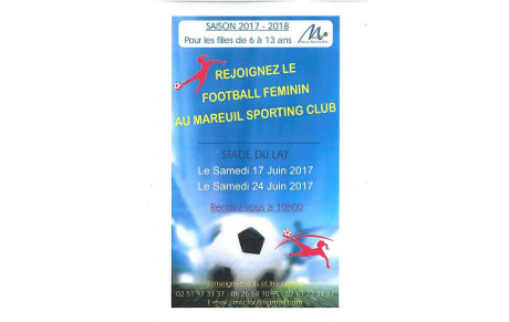 Nouvelles séances pour les féminines 