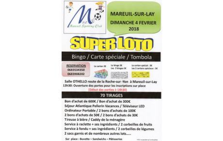 LOTO DU MSC!