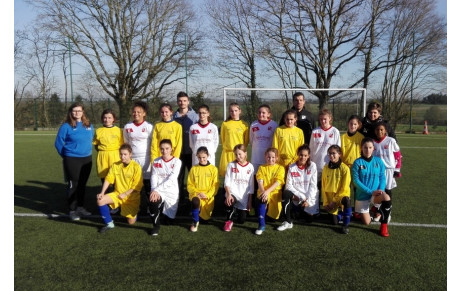 JOURNEE POSITIVE POUR NOS U14 Féminines
