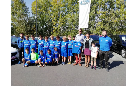 REMISE DE MAILLOTS POUR LES U 13