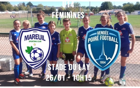 MSC - LE POIRE / U14 Féminines 26/01 10h15