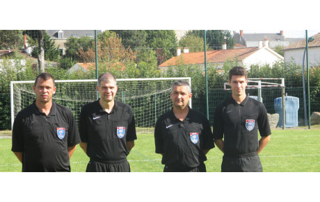 Nos arbitres déjà en action !!!