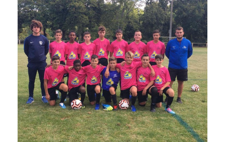 Bon début de 3ème phase pour nos U15