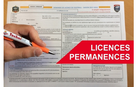 Permanences licences 2020-2021