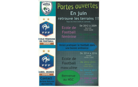 Portes ouvertes juin 2021