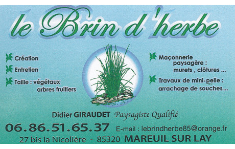 LE BRIN D'HERBE